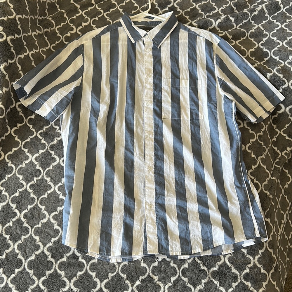 Stripped Button Down